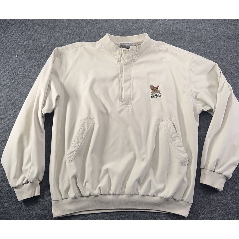 Slazenger Men's Lightweight Sports Pullover Jacket Mesh Lining M Old Kinderhook